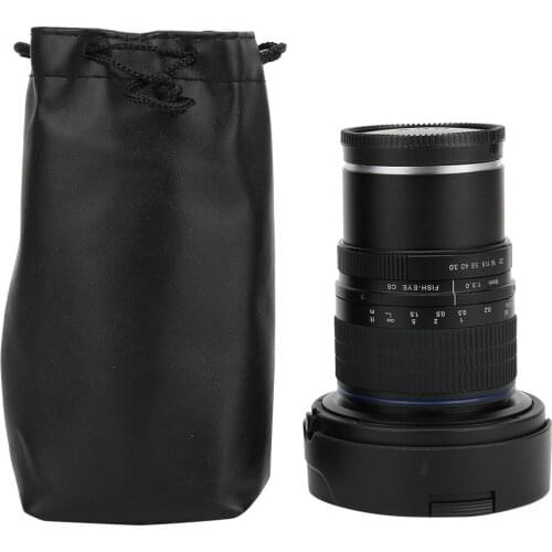 Optical Glass 8mm F3.0 Manual Focusing Fisheye Super Wide Angle Lens for Sony E Mount Half Frame Camera