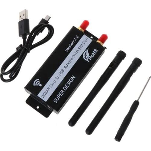 PCI-E Mini PCI-Express to USB Adapter With SIM Card Slot for WWAN/LTE Module