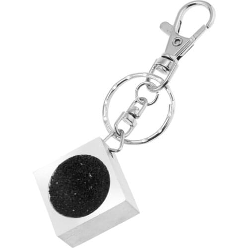 Portable Keychain Billiard Cue Tip Shaper Snooker Pool Scuffer Accessories