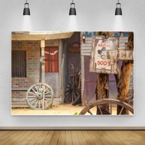 Rural Countryside Grunge Old House Wanted Advertisement Portrait Photozone Photophone Photography Backdrops Photo Backgrounds