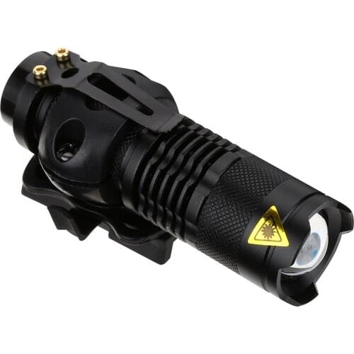 Outdoor Telescopic Portable LED Flashlight For Helmet Charger Kit Set Accessory Flashlight Nice Accessory For Outdoor Uses