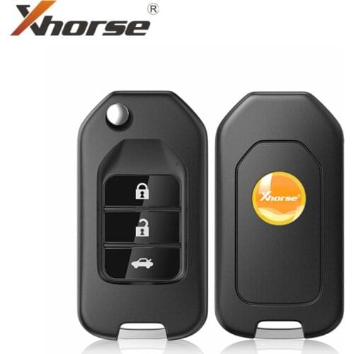 Xhorse VVDI2 XNHO00EN for Honda Type Wireless Universal Remote Key 3 Buttons 1Piece