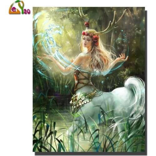 5d embroidery rhinestone Fantasy Woman Diy diamond painting Full diamant mosaic stitchcross Home home decor gifts