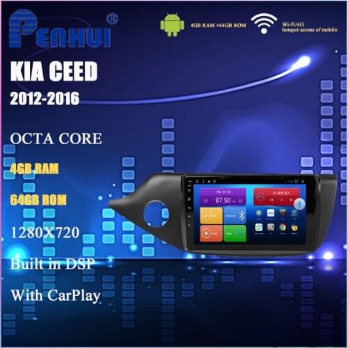 Car DVD for kia Ceed (2012-2016)Car Radio Multimedia Video Player Navigation GPS Android10.0 Double Din