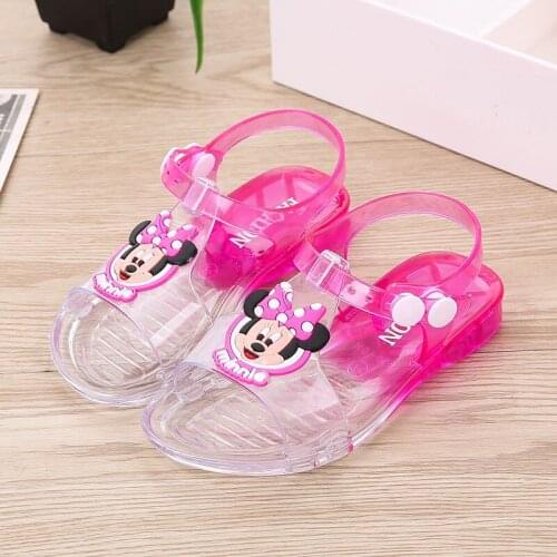 Disney childrens boys and girls cartoon Mickey Mouse non-slip soft bottom thickened plus velvet warm cotton shoes casual shoes