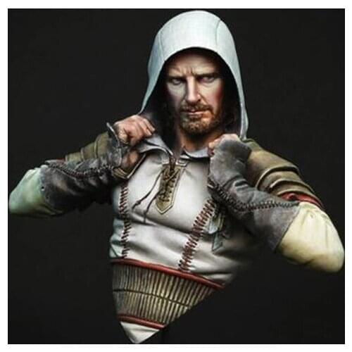 1/14 resin figure bust model MISERICORDIA 82mm GK white model hand-held spot X114