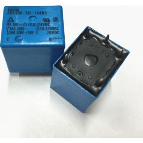 HOT NEW 24V relay SRUDH-SH-124D1 SRUDHSH124D1 SRUDH-SH-124D1-24VDC 24V 24VDC DC24V 10A 240V 5PIN