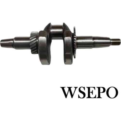 Chongqing Quality! Tappered Crankshaft fits 168F/GX200/170F 6.5HP~7HP Gasoline Engines,2~3KW Generator with 230mm Length