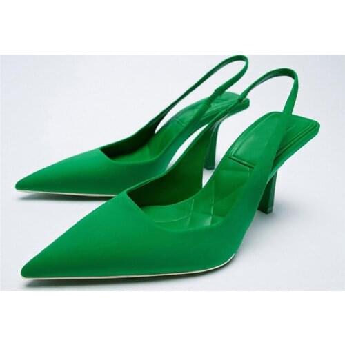 African Party Shoe and Bag Set Sexy Heels Shallow Mouth Pointed Pumps Lace-Up Sandals Ladies Slip On Golden Crossdressers Beige