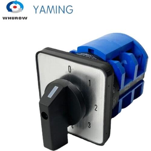 LW26-63/2 0-4 Five-gear 5 Positions Dual-supply Voltage Switching Four-way Selective Control Combination Cam Switch