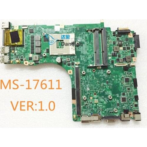 For MSI GT780DXR GT780 Laptop Motherboard MS-17611 VER:1.0 Mainboard 100%tested fully work