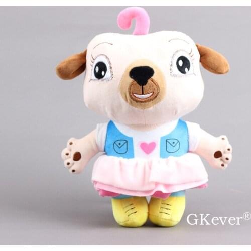 31 CM Anime Chip And Potato Dog Soft Stuffed Animals Toys New Arrivals Pink Pug Dog Plush Doll Peluche Baby Kids Birthday Gift