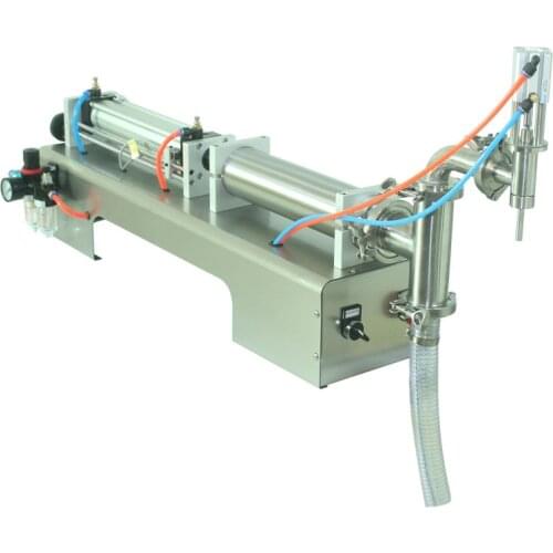 Table-top filling machine pnuematic filler for food beverage and cosmetic bottling filler, medical and chemistry bottle filling