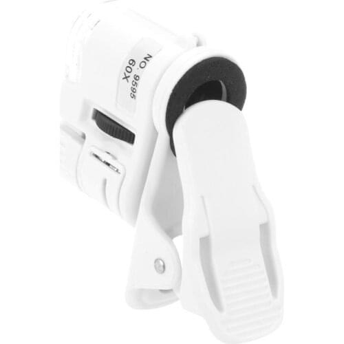 New Model with Mobile Phone Camera Magnifying Glass Microscope 60 Mobile Portable 9595w Phone Universal Times Clip Mini Hd E2O6