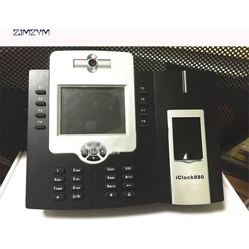 Tcp/Ip Fingerprint Card Access Control Time Attendance Machine iclock880 Fingerprint camera attendance access control one machin