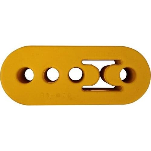 Muffler Bush Universal Four-Hole Exhaust Pipe Hanging Glue Racing Modified Car Strengthened Material Thickness 25mm