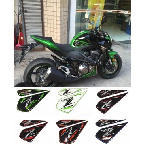 Motorcycle car high quality side stickers 3D3M reflective fit for z800 2013 2014 2015 2016