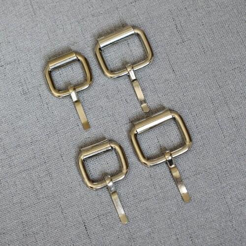 10 Pcs/Pack 15mm 20mm Silver Metal Hardware Adjuster Roller Pin buckle for Bag Handbag Cat Dog Collar Sewing Accessories Purse