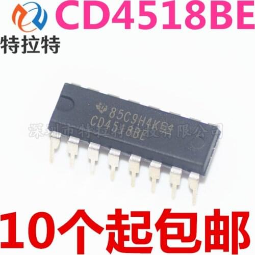 100% New&original CD4518BE CD4518 DIP-16