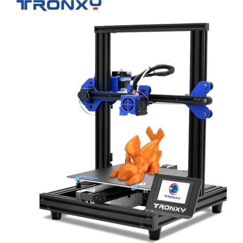 Newest Updated Tronxy XY-2 PRO 24V 3D Printer Silence Mainboard Auto leveling Filament Sensor Resume Print 1 Roll PLA as Gift