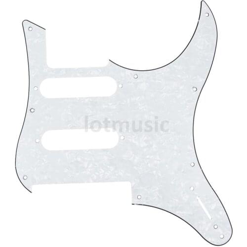 5pcs Electric Guitar Pickguard For YAMAHA Pacifica 112V replacement 3ply White Pearl