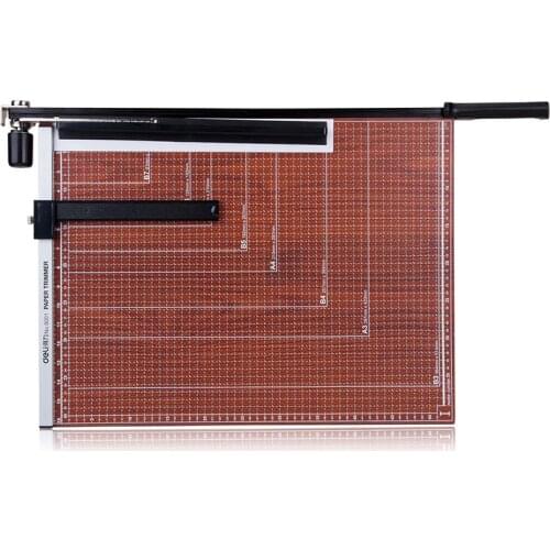 8001 Wood Manual Thick Layer Paper Cutter Photo Cutter B3 Paper Cutter Office supplies classroom stationery