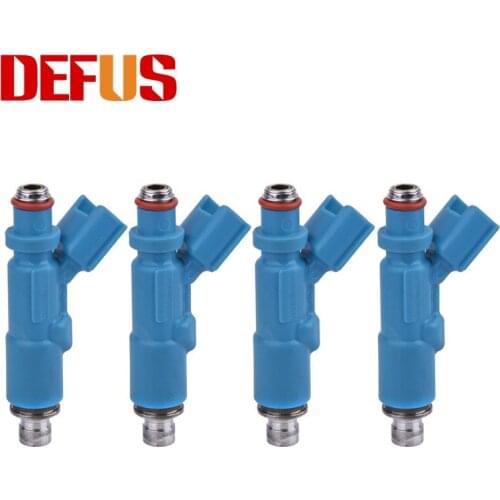 4pcs New Defus Brand High Impedance Fuel Injectors OEM 23250-23020 For Toyota Platz Ractis Yaris / Vitz 1.0 1.3 HIGH QUANLITY