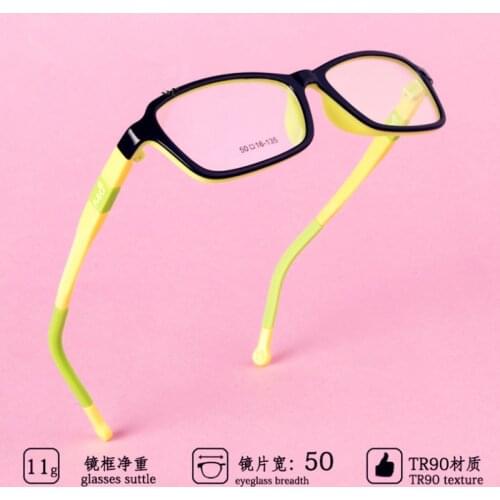 Childrens Eyeglasses Lightweight Flexible Eyewear Frame Children Prescription Boy Girl Glasses frame TR90 Optical Glasses 72