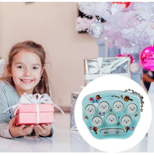 Childrens Handheld Learning Toys, Childrens Hamster Game Machine, Keychain Baby Memory Training Game Machine