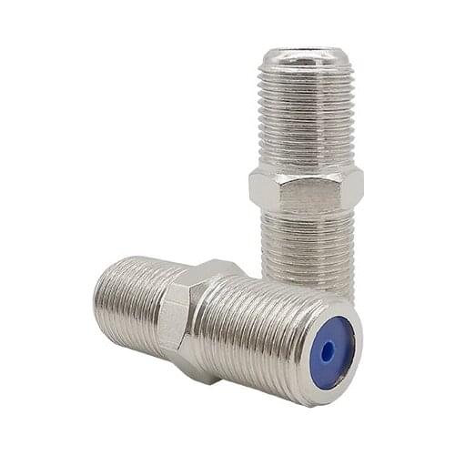 F81 Barrel Connectors High Frequency 3GHz F Female to Female F-Type Adapter Couplers