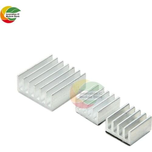 3 Size of Heatsink Fans Pure Cooler Adhesive Kit for Raspberry Pi 3 Raspberry Pi 4 Heat Sink