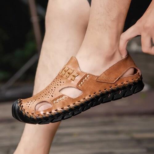 Fashion deportivas rubber black para sport 2020 casual outdoor zandalias men herren sandals sandale slippers ete cuero hombre