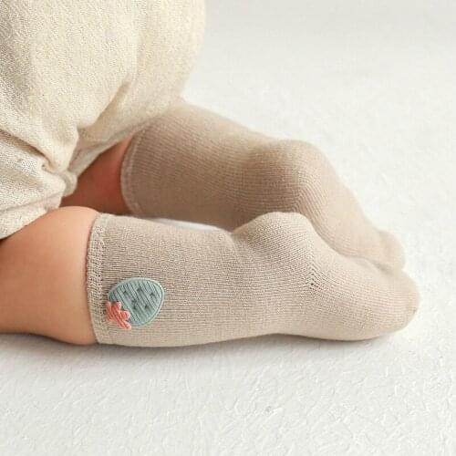 4 Pairs/lot Newborn Infant Cotton Long Socks Child Boys Girl Spring Autumn Kids Toddler Cute Cartoons Warm Sock Baby Accessories