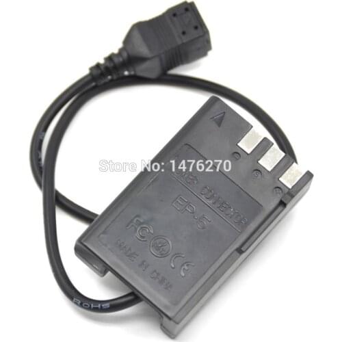 New EP 5 EP-5 DC Coupler EN-EL9 dummy battery for Nikon D40 D40X D60 D3000 D5000 Digital