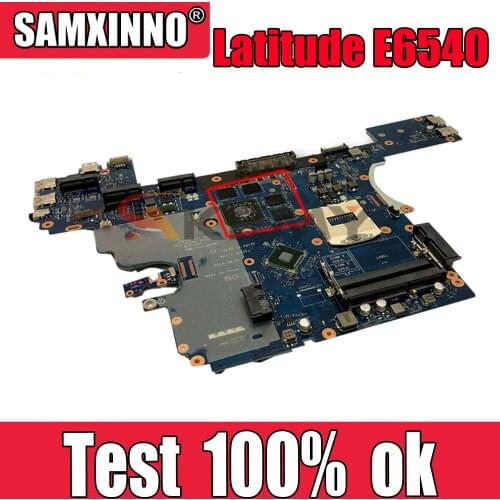 Original Laptop motherboard For DELL Latitude E6540 SR17C Mainboard CN-0VPH0Y 0VPH0Y VALA0 LA-9413P 216-084203
