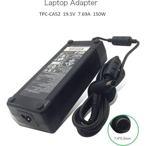 Portable Chicony Laptop Battery Charger for HP TPC-CA52 681058-001 697317-001 A150A01CH Notebook Power Adapter 19.5V 7.69A 150W