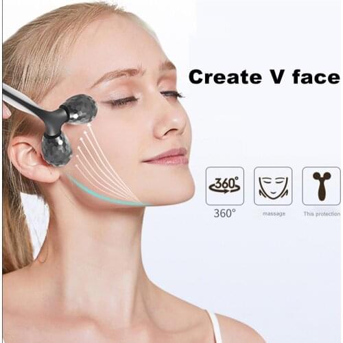 Beauty Rollers 3D Roller Massager Rotate Thin Face Full Body Shape Massager Lifting Wrinkle Remover Facial Massage Relaxation