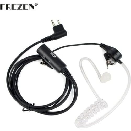 Covert Acoustic Tube Earpiece Headset Mic PTT For Motorola Radio 2pin cls1110 cls1410 cls1413 cls1450 cls1450c