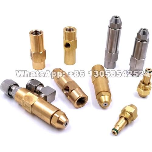 SS Waste Oil Burner Spray Nozzle, Air Atomizing Nozzle, Fuel Nozzle Oil Burner Spray Nozzle, Siphon Fuel Oil Burner Nozzle