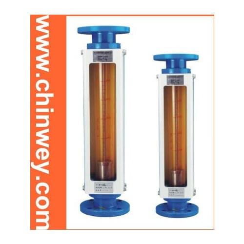 DN40 LZB -40 glass rotameter flow meter for liquid and gas. flange connection