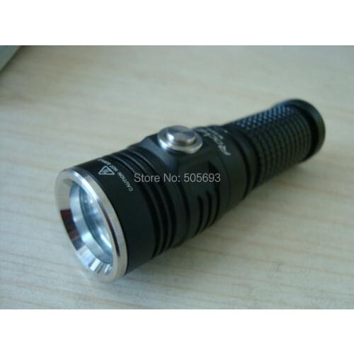L2 side by 18650 light small flashlight imports CREE LED outdoor home everyday carry camping hiking
