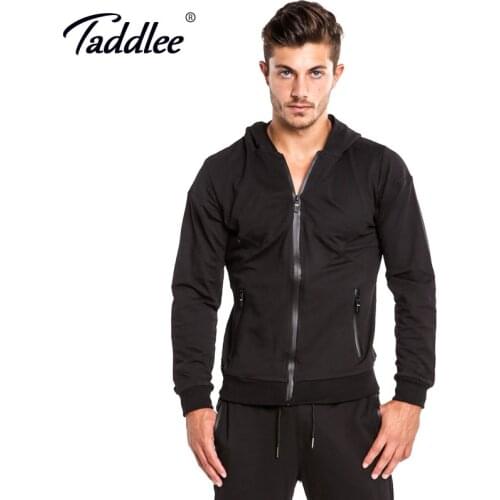 TADDLEE Men's Zip Hoodies