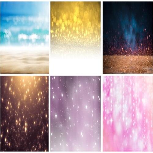 Vinyl Abstract Bokeh Photography Backdrops Glitter Facula Light Spot Photo Background Studio Photocalls Props 21318 GBT-78