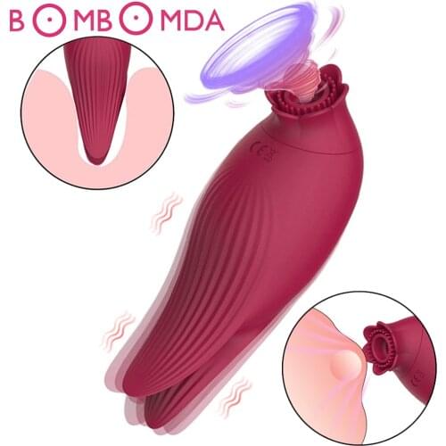 Sucking Vibrator Sex Toy for Women Clitoris Stimulator Blowjob Oral Nipple Anal Vagina Sucker Vibrators Toys for Adults Sex Shop