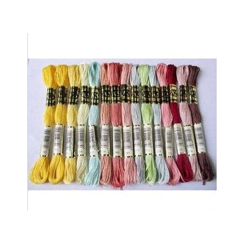 Embroidery Thread 100% Cotton Shares Great Reputation Similar DMC Cross Stitch Thread Floss 447 Pieces