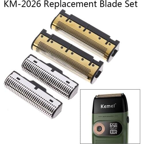 Replacement Blade Set For Kemei Km-2026 Hair Trimmer Clipper Barber Cutting Head