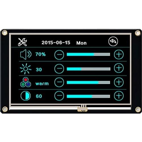 4.3-Inch LCD Press Screen for Nextion NX4827K043 Enhanced Human-Machine Interface HMI English Kernel Module
