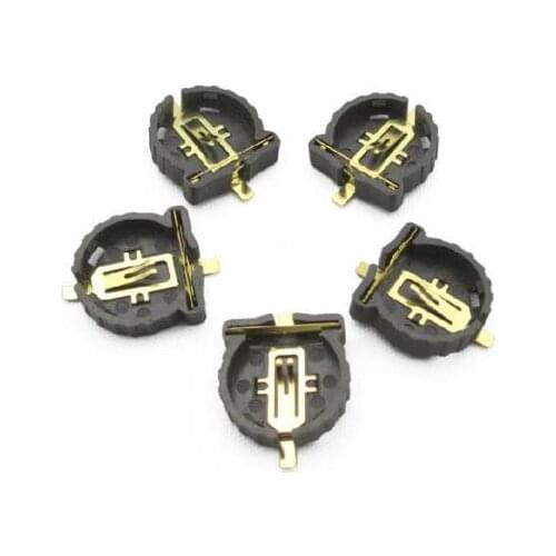 10pcs Computer Button 3V Battery Holder Conntor Socket Case CR1220