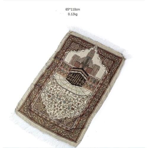 100PC/LOT New Portable Thin Islamic Muslim Prayer Mat Salat Musallah Prayer Rug Tapis Carpet Tapete Banheiro Islamic Praying Mat