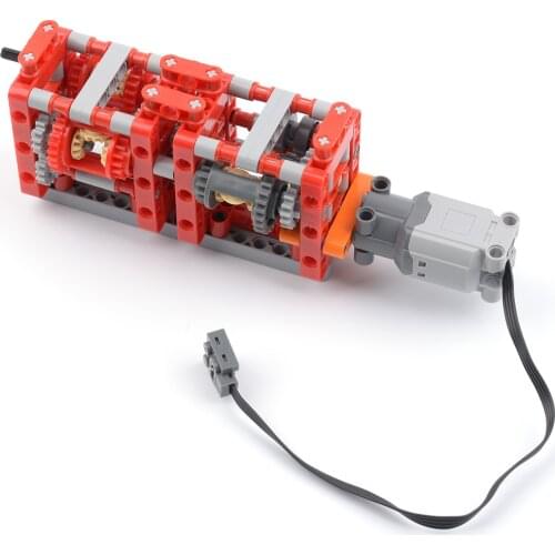 162Pcs MOC Dynamic Engine Model Engine DIY Building Block Small Particle Engine Toy Stem Educatinal Kits As Special Gift